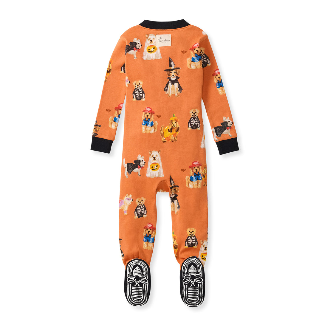 Doggy Dress Up Organic Cotton Sleeper Footed