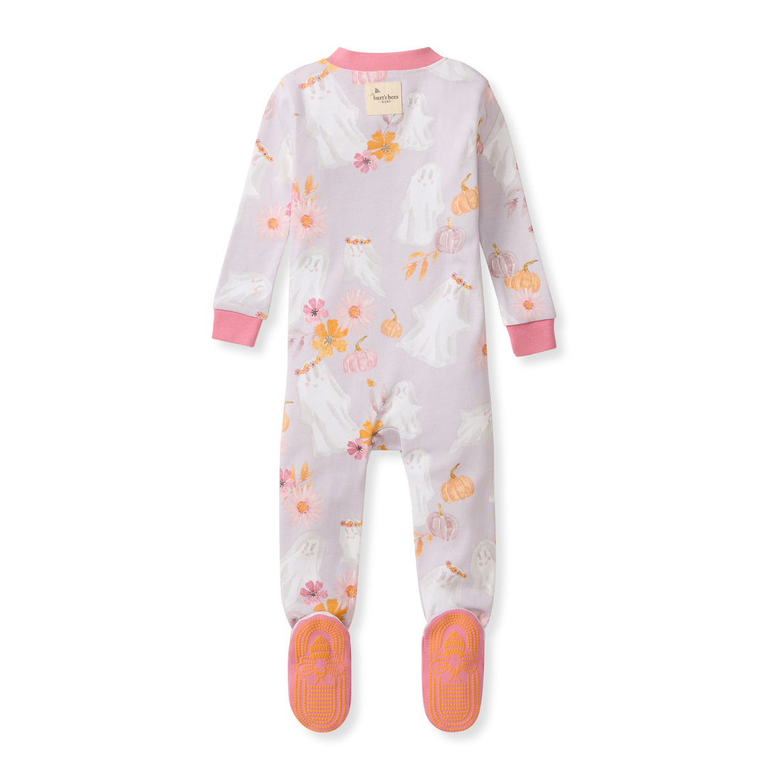 Groovy Ghouls Organic Cotton Sleeper Footed