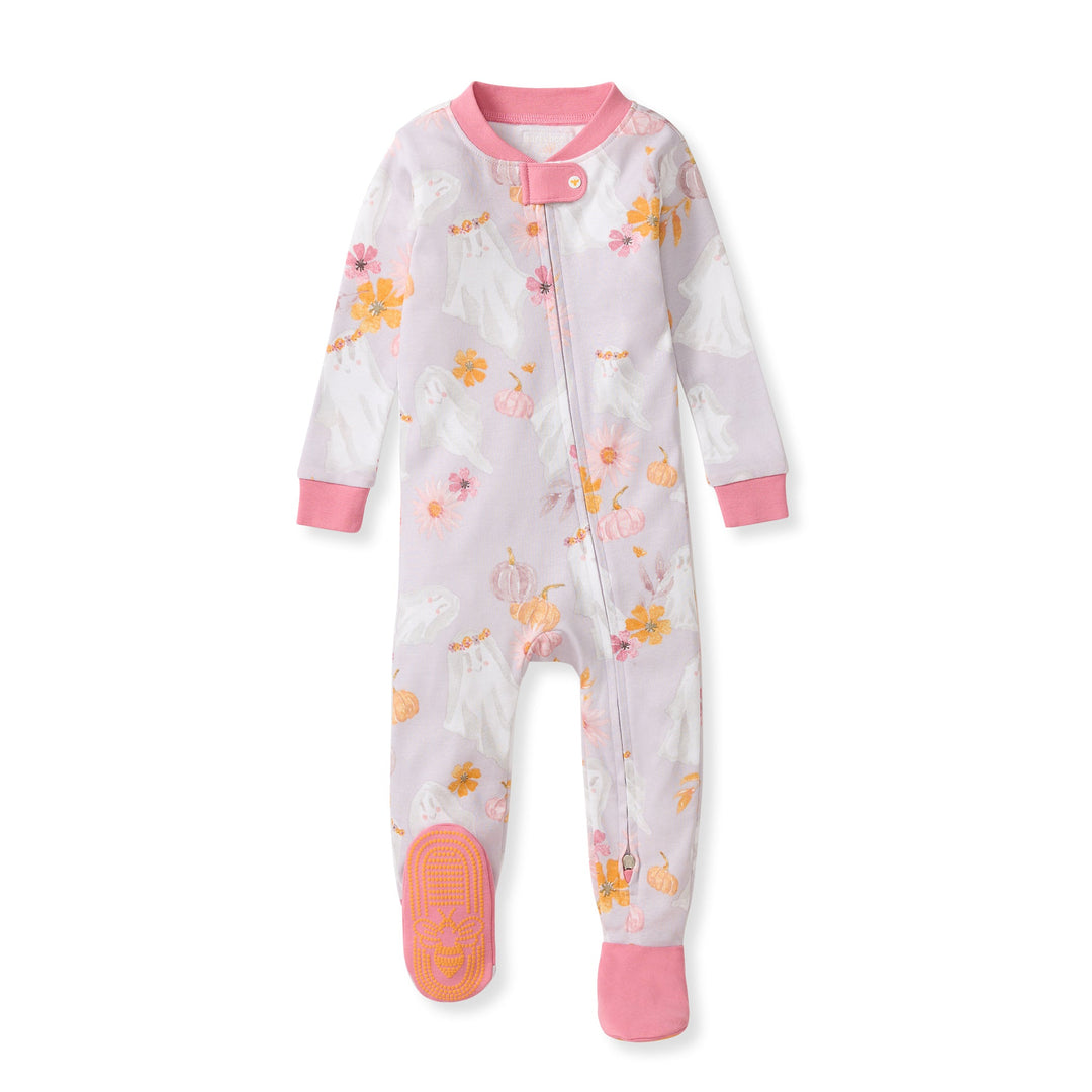 Groovy Ghouls Organic Cotton Sleeper Footed