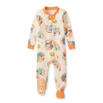 Load image into Gallery viewer, Turkey Day Organic Cotton Sleeper Footed