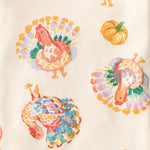 Load image into Gallery viewer, Turkey Day Organic Cotton Two-Piece Pajamas