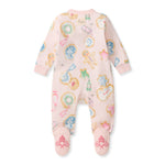 Load image into Gallery viewer, Cookie Party Organic Cotton Sleep &amp; Play Footed