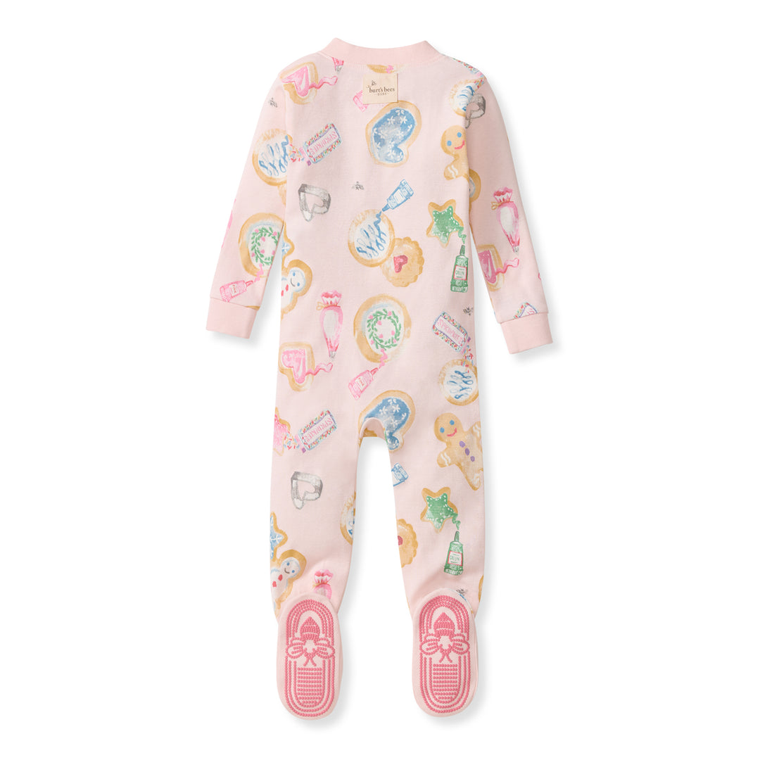 Cookie Party Organic Cotton Sleeper Footed