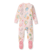 Cookie Party Organic Cotton Sleeper Footed