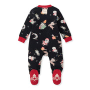 Christmas In The Cosmos Organic Cotton Sleep & Play Footed