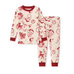 Load image into Gallery viewer, Nostalgic Christmas Organic Cotton Two-Piece Pajamas