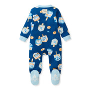 Dreidel, Dreidel, Dreidel Organic Cotton Sleep & Play Footed