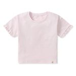 Load image into Gallery viewer, Drop Shoulder Ruffle T-Shirt
