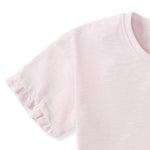 Load image into Gallery viewer, Drop Shoulder Ruffle T-Shirt
