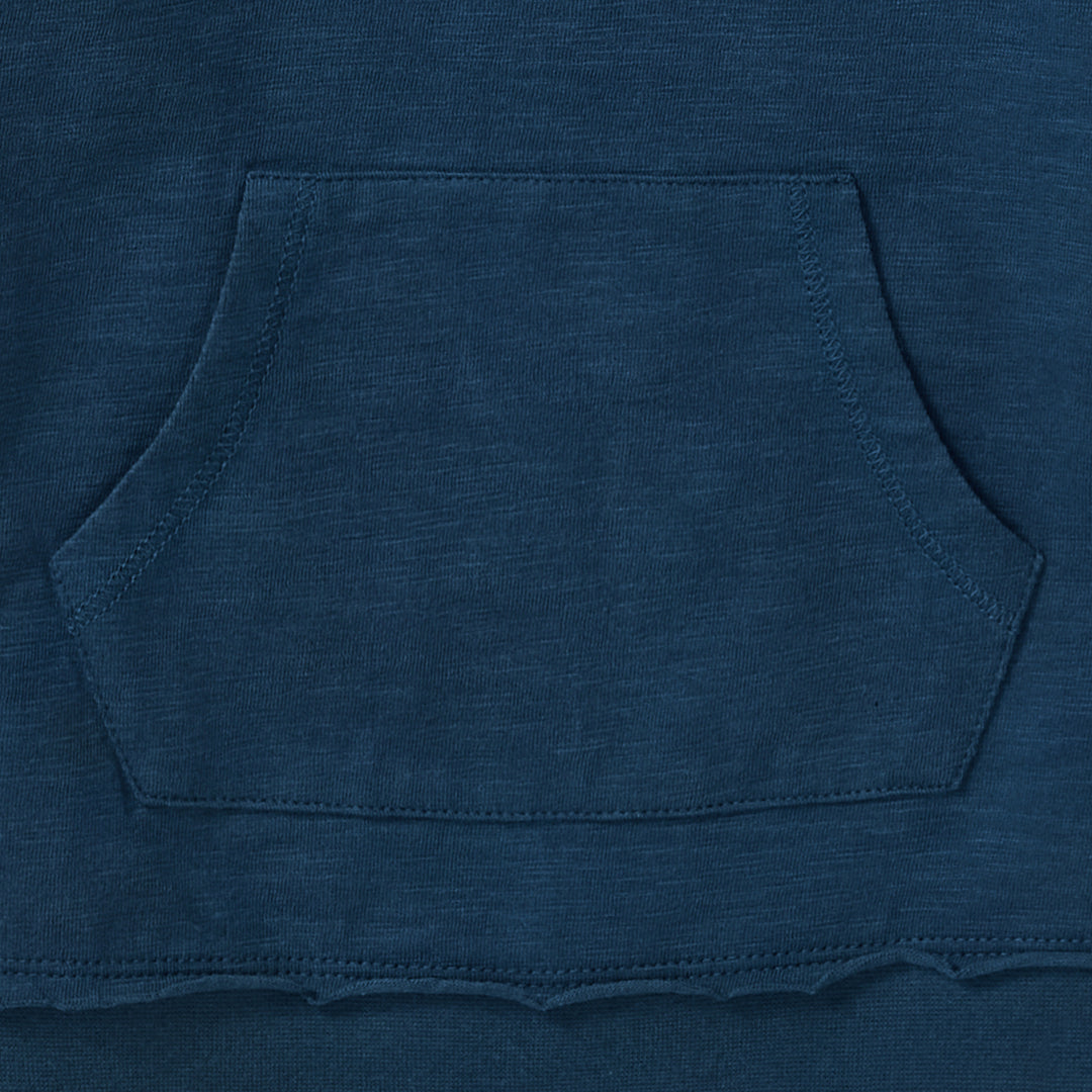 Slub Hooded T-Shirt