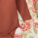 Load image into Gallery viewer, 2 Pack Autumn Rose Bodysuits