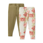 Load image into Gallery viewer, 2 Pack Autumn Rose Leggings