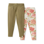 Load image into Gallery viewer, 2 Pack Autumn Rose Leggings