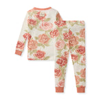 Load image into Gallery viewer, Autumn Rose Garden Organic Cotton Two-Piece Pajamas