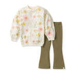 Load image into Gallery viewer, Wild Floral Sweatshirt Set