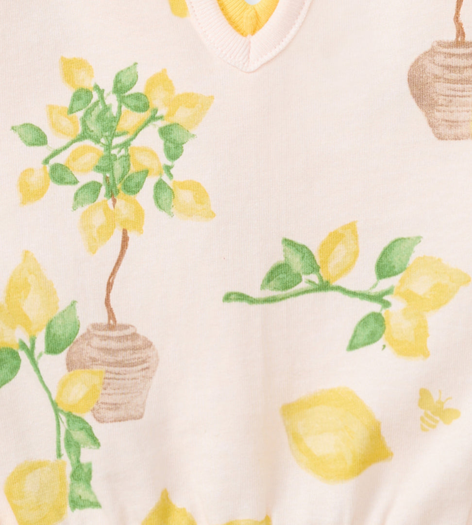 Island Lemons Infant  Romper