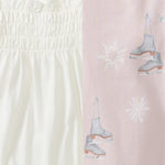 Load image into Gallery viewer, Ice Skates Organic Tunic &amp; Pants Set Swatch
