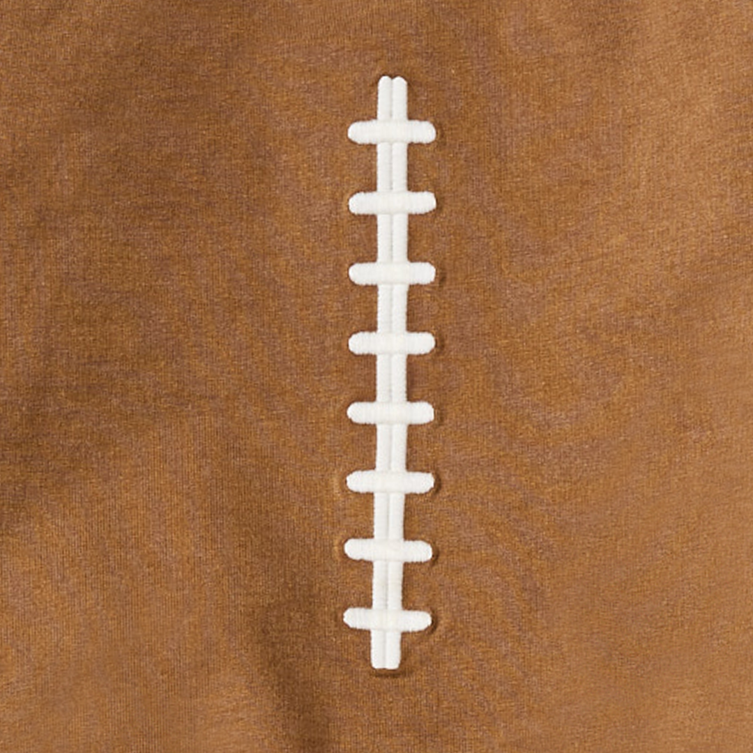 Vintage Wash Football Sweatshirt Set