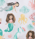 Load image into Gallery viewer, Magical Mermaids Sleeper Romper
