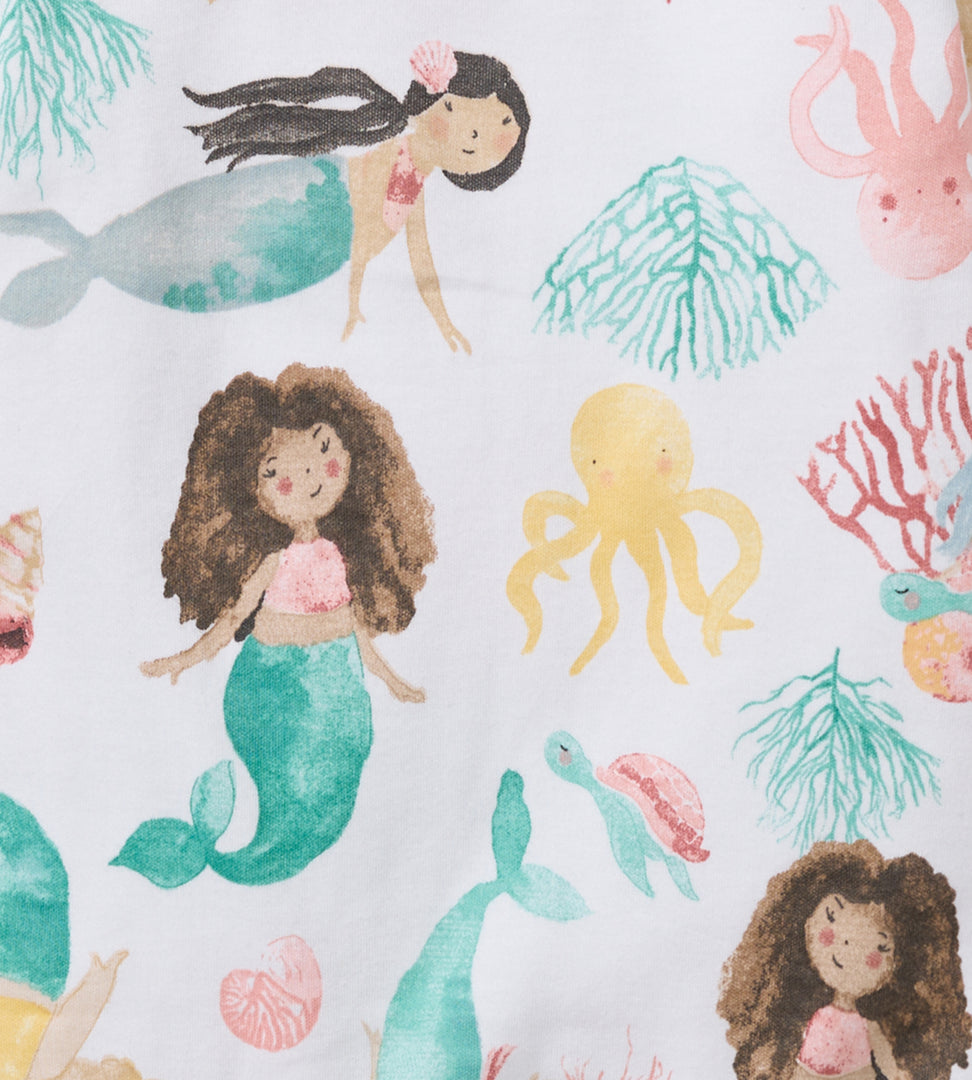 Magical Mermaids Sleeper Romper