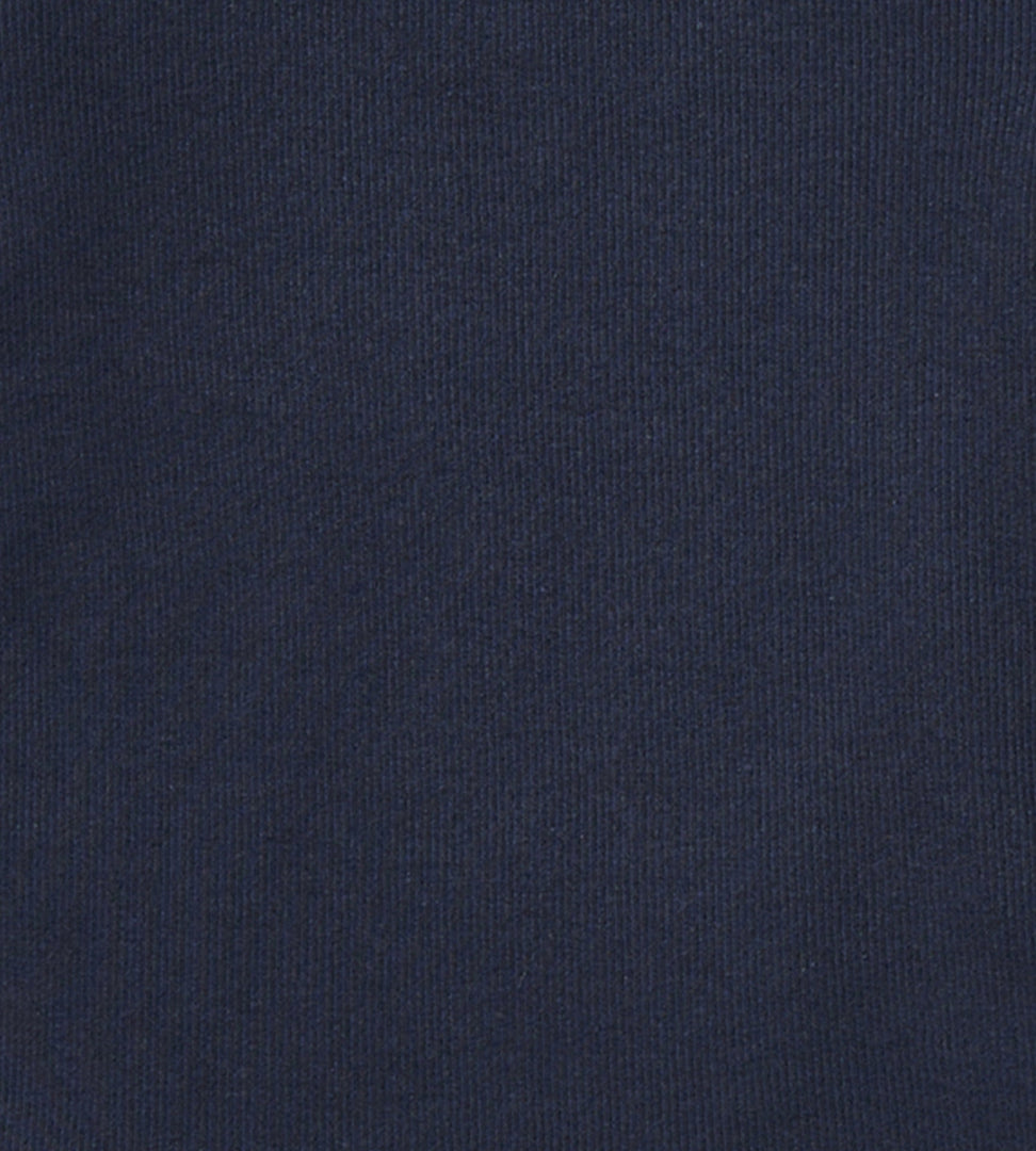 Solid Rib Organic Cotton Sleep & Play - Midnight
