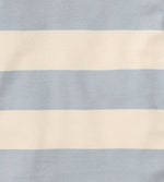 Load image into Gallery viewer, Rugby Stripe Organic Cotton Sleep &amp; Play - Quarry
