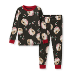 Load image into Gallery viewer, Candy Cane Bears Matching Family Two-Piece Pajamas
