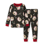Load image into Gallery viewer, Candy Cane Bears Matching Family Two-Piece Pajamas
