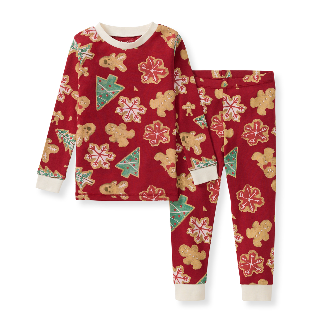 Gingerbread Bake Matching Family Two-Piece Pajamas