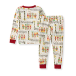 Load image into Gallery viewer, Sweet Carolers Matching Family Two-Piece Pajamas Back
