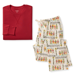 Load image into Gallery viewer, Sweet Carolers Matching Family Men&#39;s Pajamas
