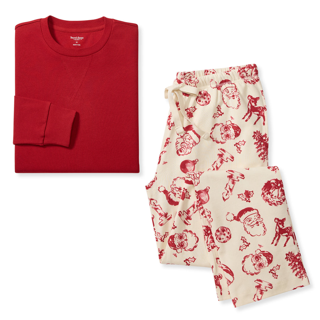 Nostalgic Christmas Organic Cotton PJ Set Mens