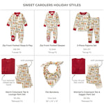 Load image into Gallery viewer, Sweet Carolers Matching Family Pajamas Style Grid
