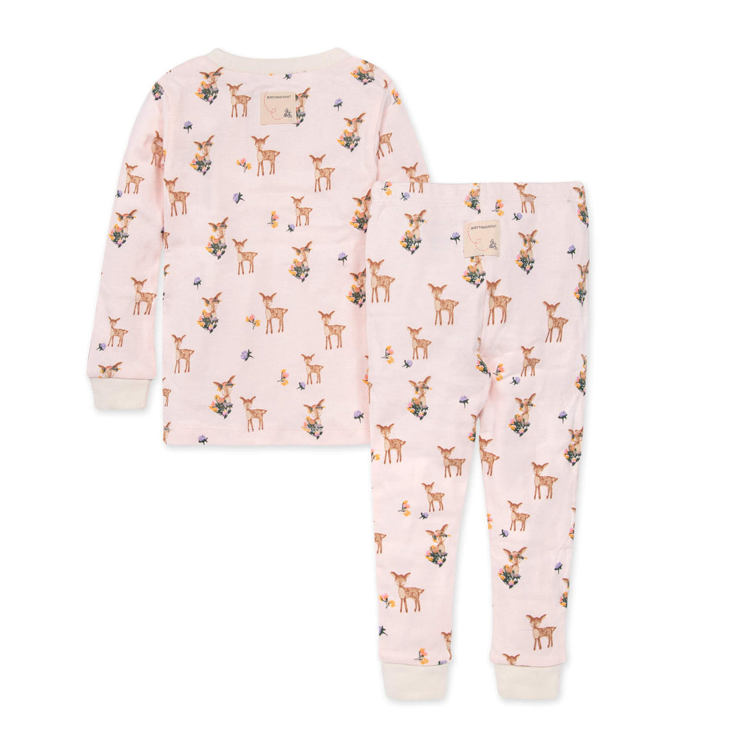 Oh Deer! Snug Fit Organic Cotton Pajamas