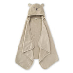 Load image into Gallery viewer, Organic Cotton Toddler Hooded Bear Towel
