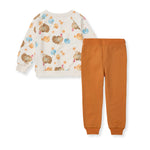Load image into Gallery viewer, Turkey Time Organic Toddler Boy Shirt and Pants
