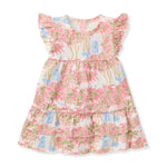 Load image into Gallery viewer, Doors of Santorini Toddler Dress

