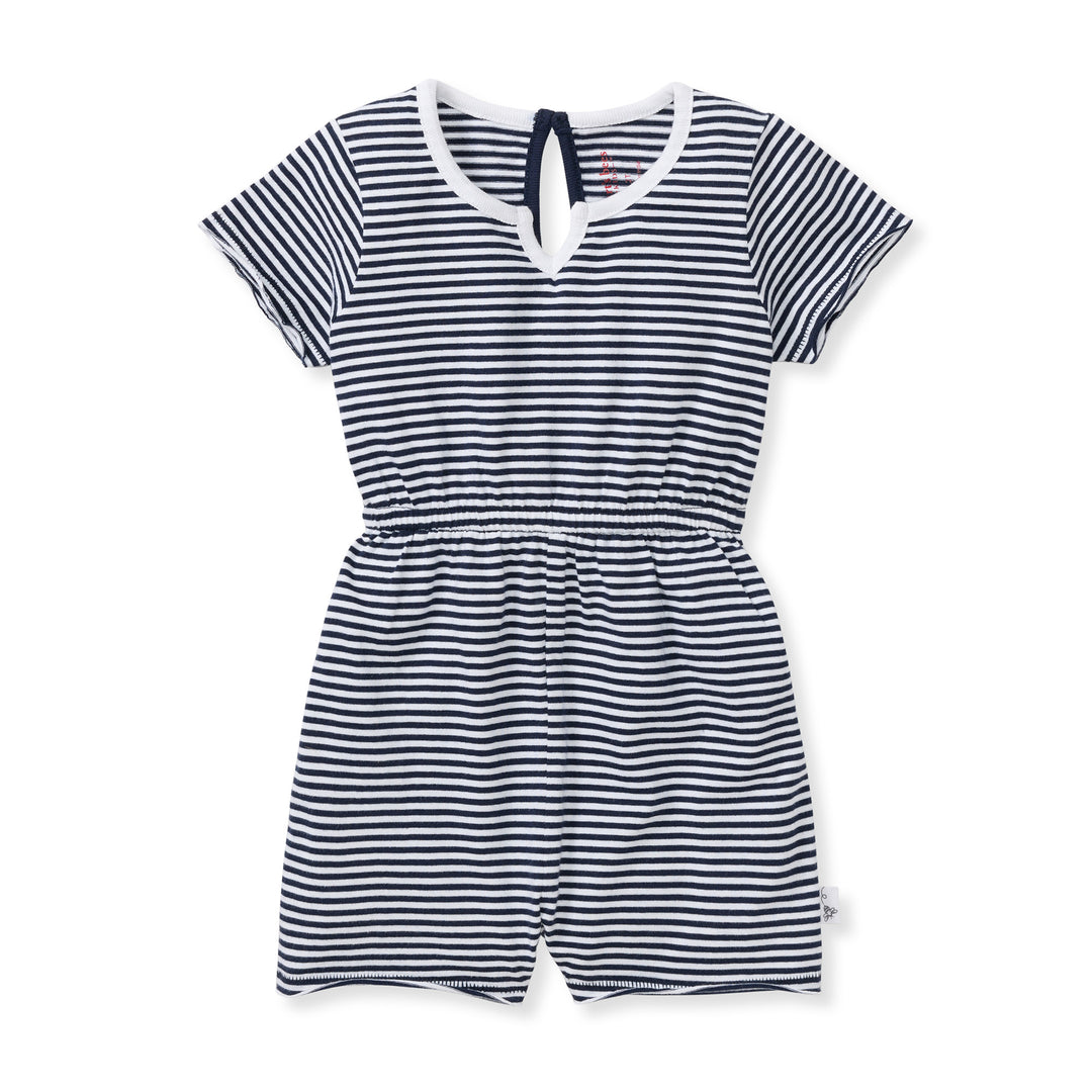Classic Stripe Toddler Romper