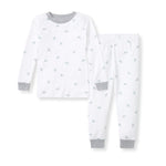 Load image into Gallery viewer, Golden Bee Organic Cotton Two-Piece Pajamas - Quarry
