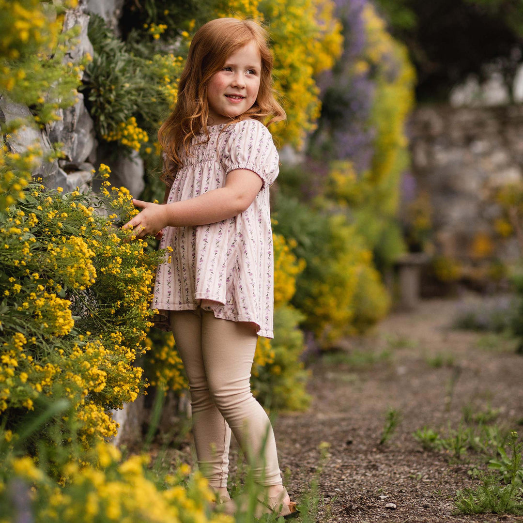 Farmhouse Floral Infant Tunic Set