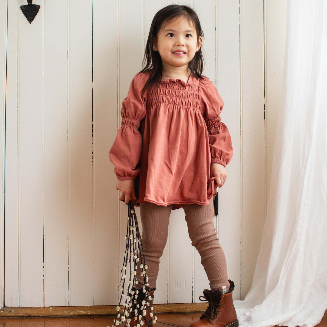 Smocked Toddler Tunic Set