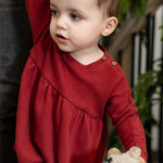 Load image into Gallery viewer, Product Image 7 of Thermal Organic Girl Tunic &amp; Pants Set
