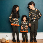 Load image into Gallery viewer, Moonlight Fright Infant Tunic Set
