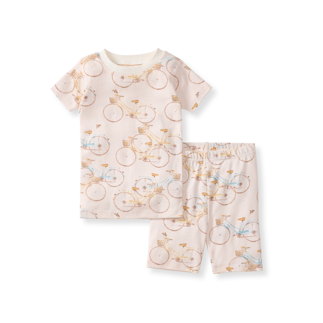 Bicycles Infant Short Sleeve PJ Set