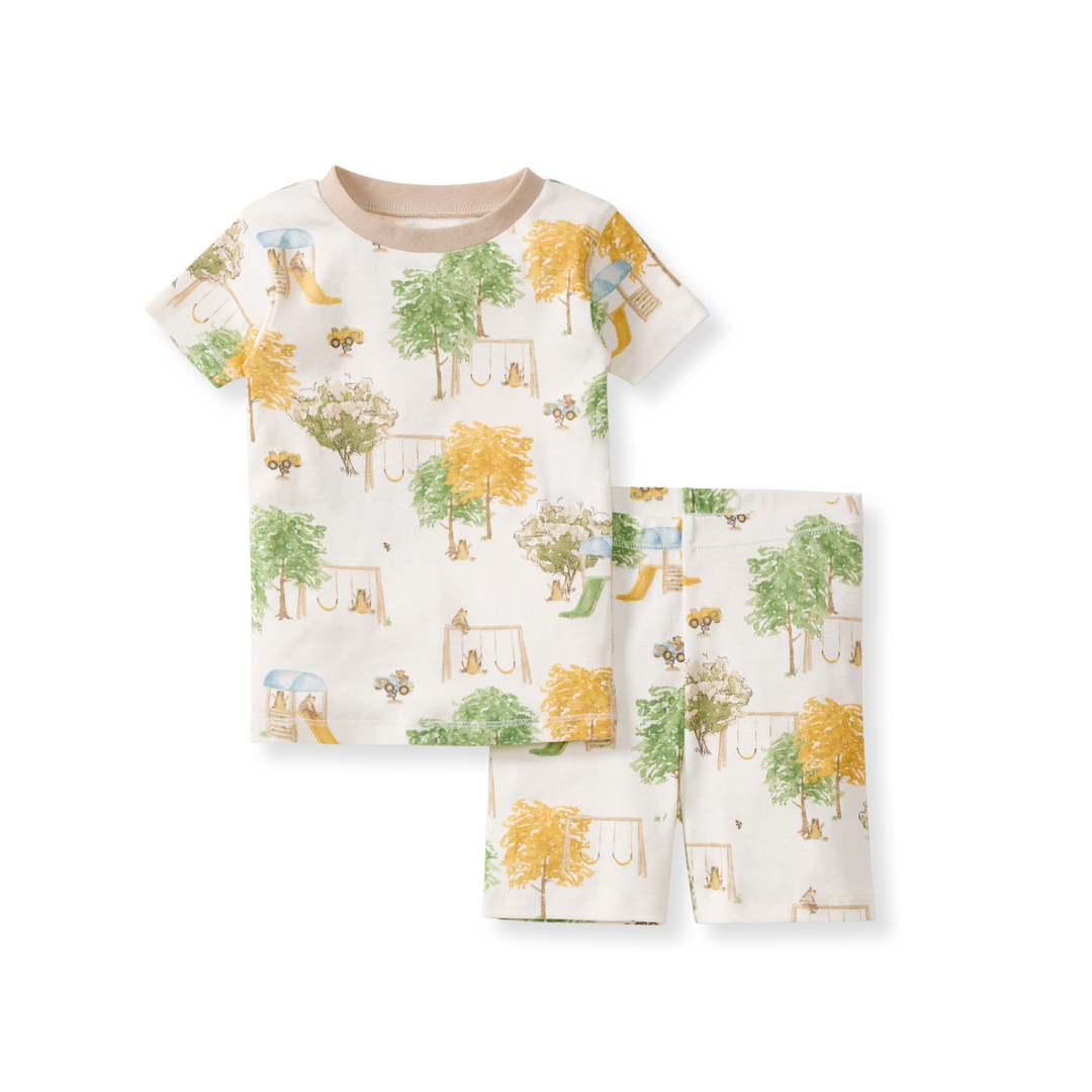At the Playground Short Sleeve Kids PJ Set