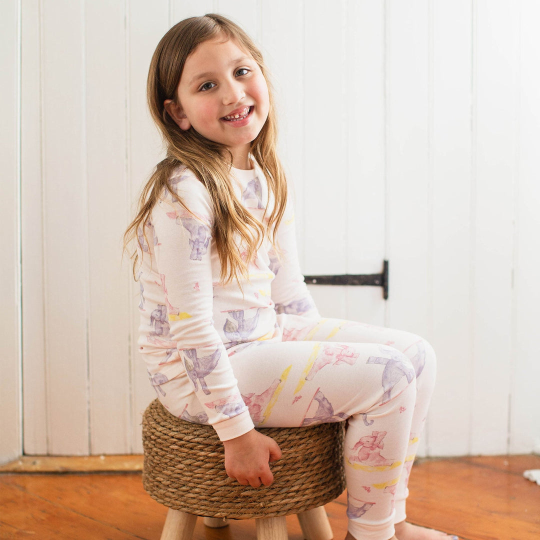 Product Image 5 of Yogi Elephants Organic Two-Piece Pajamas