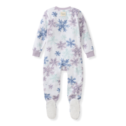 Snowflake Flurries polarbee™ Repreve® Fleece Pajamas Back