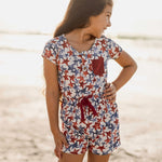 Load image into Gallery viewer, American Stars Girl Romper