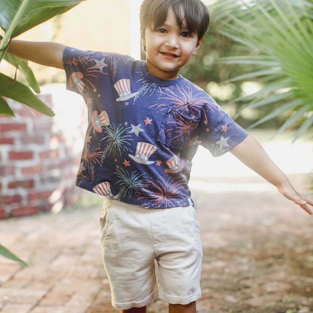 Uncle Sam Boy Tee & Shorts Set