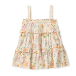 Load image into Gallery viewer, Mediterranean Floral Organic Dress